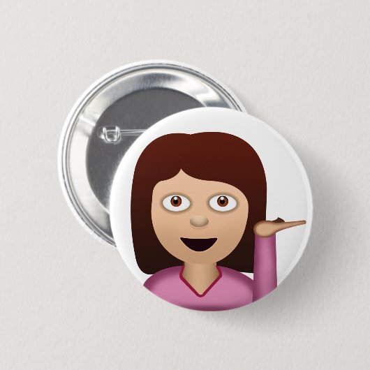 Informationsschalter Person Emoji Button (Vorne & Hinten)