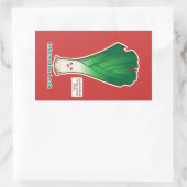 Informationsstelle Rechteckiger Aufkleber (Tasche)