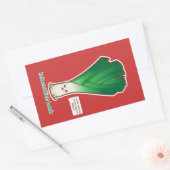 Informationsstelle Rechteckiger Aufkleber (Umschlag)