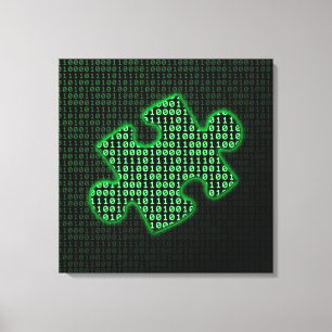 Informationsstück Leinwanddruck