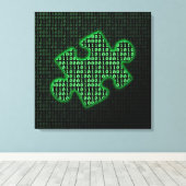 Informationsstück Leinwanddruck (Insitu (Holzboden))