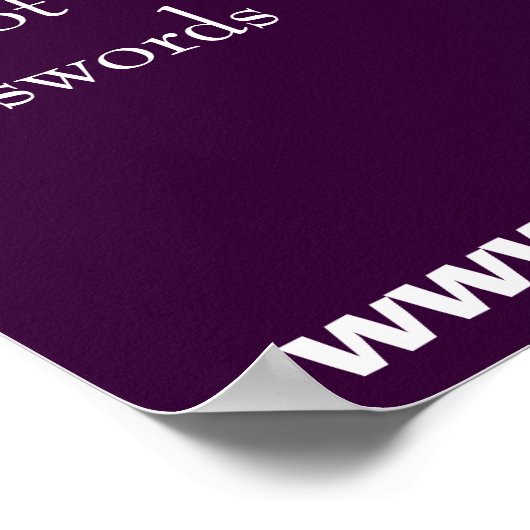 Informationstag-Poster Poster (Ecke)