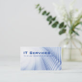 Informationstechnologie hält Visitenkarte instand (Stehend Vorderseite)