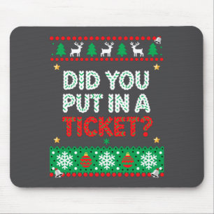 Informationstechnologie Lustiges Weihnachten Compu Mousepad