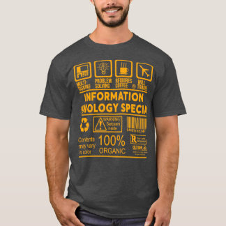 INFORMATIONSTECHNOLOGIE SPEZIALIST NICE DESIGN 201 T-Shirt