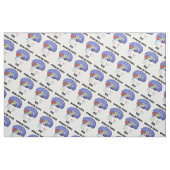 Informationsübertragung im Gehirnanatomie-Spaß Stoff (Fat Quarter (45,7 x 55,9 cm))