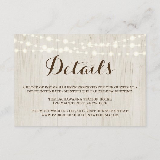 Informationsverschlusskarte Begleitkarte (Vorderseite)