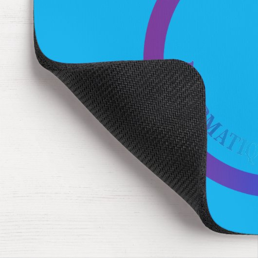 informatique tech logo mousepad (Ecke)