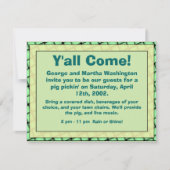 Informelle Party Einladung (Vorderseite)