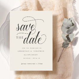 Informelle Schrifttypografie Save The Date