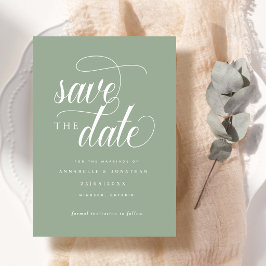 Informelle Schrifttypografie Save The Date