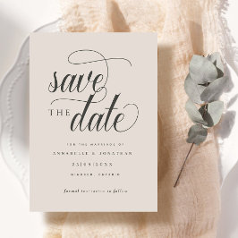 Informelle Schrifttypografie Save The Date