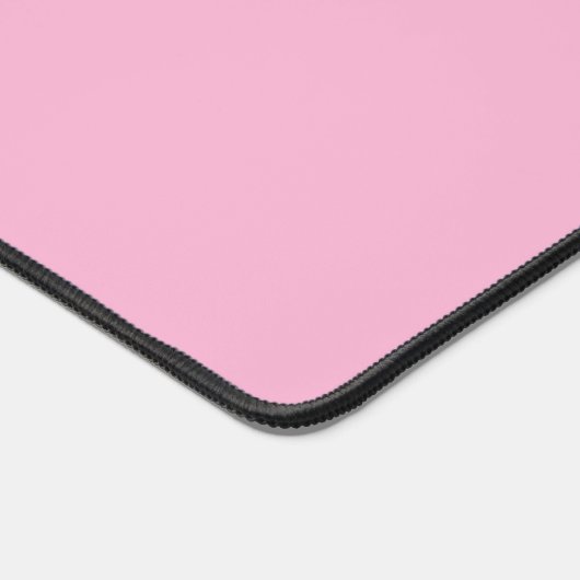 Informeller Skriptname Schlicht rosa Schreibtischunterlage (Ecke)