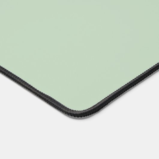 Informeller Skriptname Schlicht Sage Green Schreibtischunterlage (Ecke)