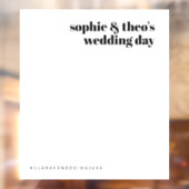 Informelles Minimalistisch | Hintergrund des Retro Fensteraufkleber (Blatt 2)