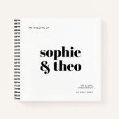 Informelles Minimalistisch | Moderne Retro-Lässige Notizblock (Vorderseite)