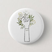 Informierte Zustimmungs-Knopf Button (Vorderseite)