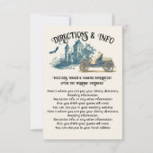 Infos zu Toile Halloween Skeleton Driving Director Einladung (Vorderseite)