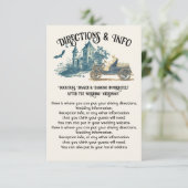 Infos zu Toile Halloween Skeleton Driving Director Einladung (Stehend Vorderseite)