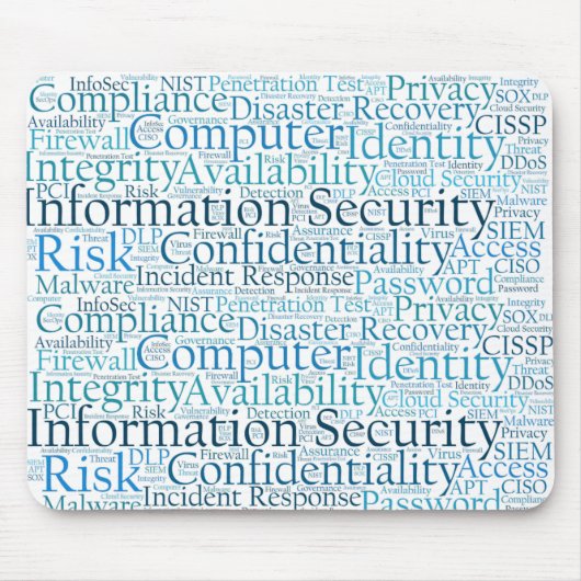INFOSEC-Mausunterlage Mousepad (Vorne)
