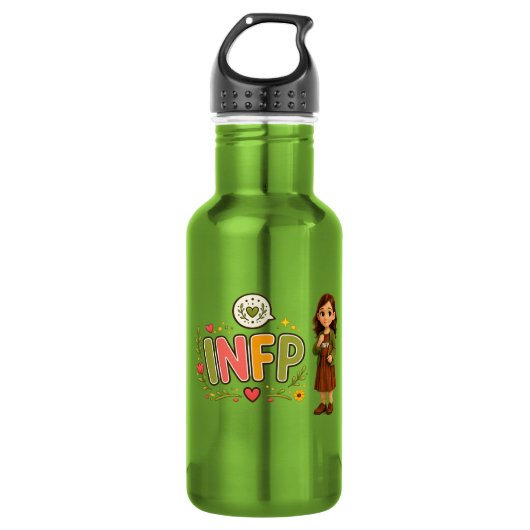 INFP — A Sonhadora Criativa Edelstahlflasche (Vorderseite)