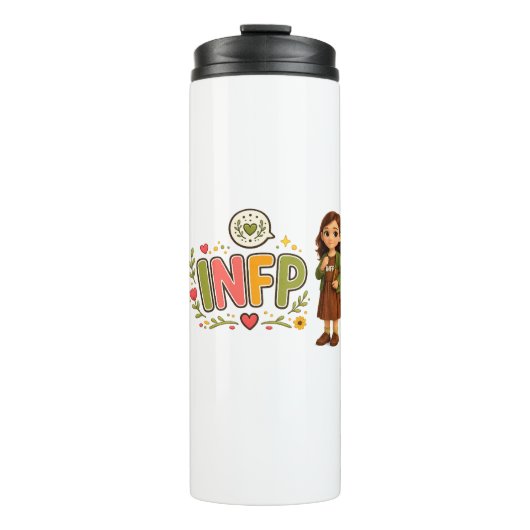 INFP — A Sonhadora Criativa Thermosbecher (Vorderseite)