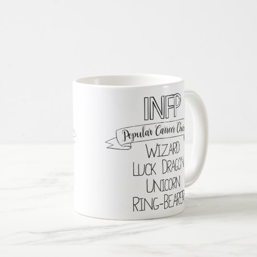 INFP der Träumer Kaffeetasse (VorderseiteRechts)