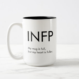 INFP Herz ist vollere Tasse Geschenk