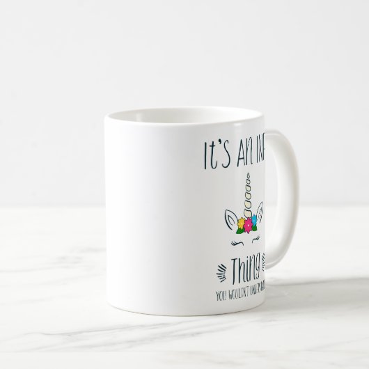 INFP Sache-Einhorn Kaffeetasse (VorderseiteRechts)
