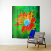 Infra Red Daisy Wandteppich (Beispiel)