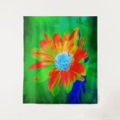 Infra Red Daisy Wandteppich (Vorderseite)