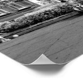 Infra Red vom Parlament in Cienfuegos Kuba Poster (Ecke)