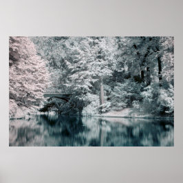 Infrared, Garden, Paris Poster