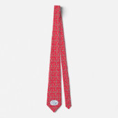 Infrared Tang Wedding Keepake Neck Tie Krawatte (Vorderseite)