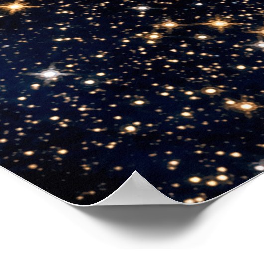 Infrarot-Adlernebel Säulen der Schöpfung Poster (Ecke)