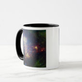 Infrarot-Porträt, das Sterne und Staub aufdeckt Tasse (Vorderseite Links)