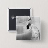 Infrarot, Schwarz & Weiß, Tasse, Glas, Kaffee, Button (Vorne & Hinten)