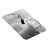 Infrarot, Schwarz & Weiß, Tasse, Glas, Kaffee, Magnet (Rechte Seite)