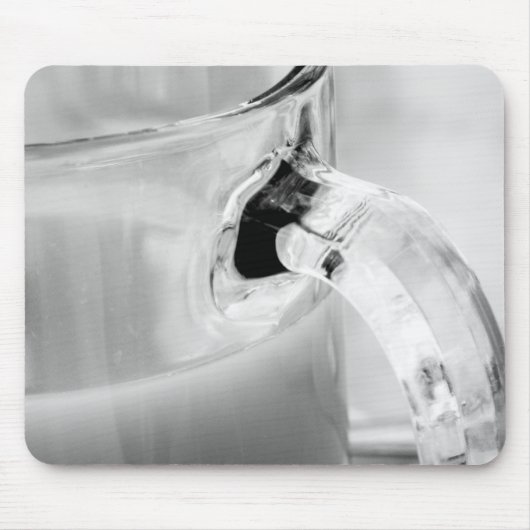 Infrarot, Schwarz & Weiß, Tasse, Glas, Kaffee, Mousepad (Vorne)