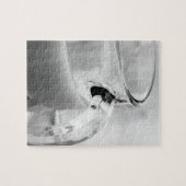 Infrarot, Schwarz & Weiß, Tasse, Glas, Kaffee, Puzzle (Horizontal)