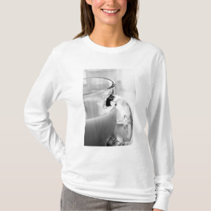 Infrarot, Schwarzweiß,Tasse, Glas, Kaffee, T-Shirt