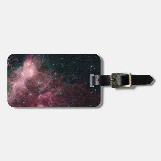 Infrarotansicht mit Geburt und Tod von Sternen Gepäckanhänger (Vorderseite horizontal)