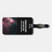 Infrarotansicht mit Geburt und Tod von Sternen Gepäckanhänger (Rückseite horizontal)