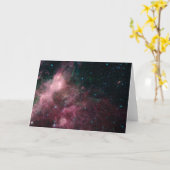 Infrarotansicht mit Geburt und Tod von Sternen Karte (Gelbe Blume)