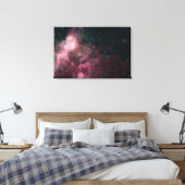 Infrarotansicht mit Geburt und Tod von Sternen Leinwanddruck (Insitu (Schlafzimmer))