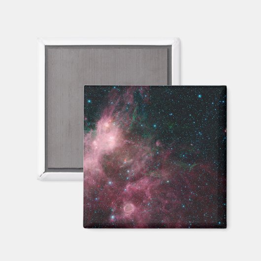 Infrarotansicht mit Geburt und Tod von Sternen Magnet (Vorderseite/Rückseite)