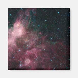 Infrarotansicht mit Geburt und Tod von Sternen Magnet