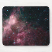 Infrarotansicht mit Geburt und Tod von Sternen Mousepad (Vorne)