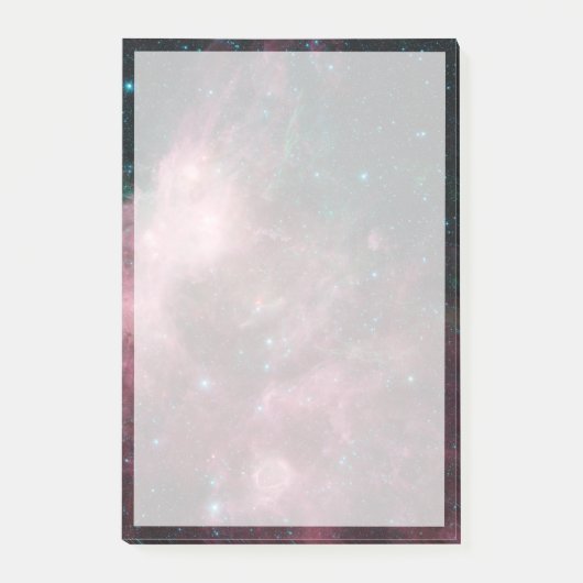 Infrarotansicht mit Geburt und Tod von Sternen Post-it Klebezettel (Vorderseite)