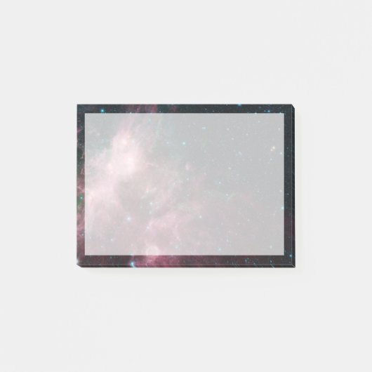 Infrarotansicht mit Geburt und Tod von Sternen Post-it Klebezettel (Vorderseite)